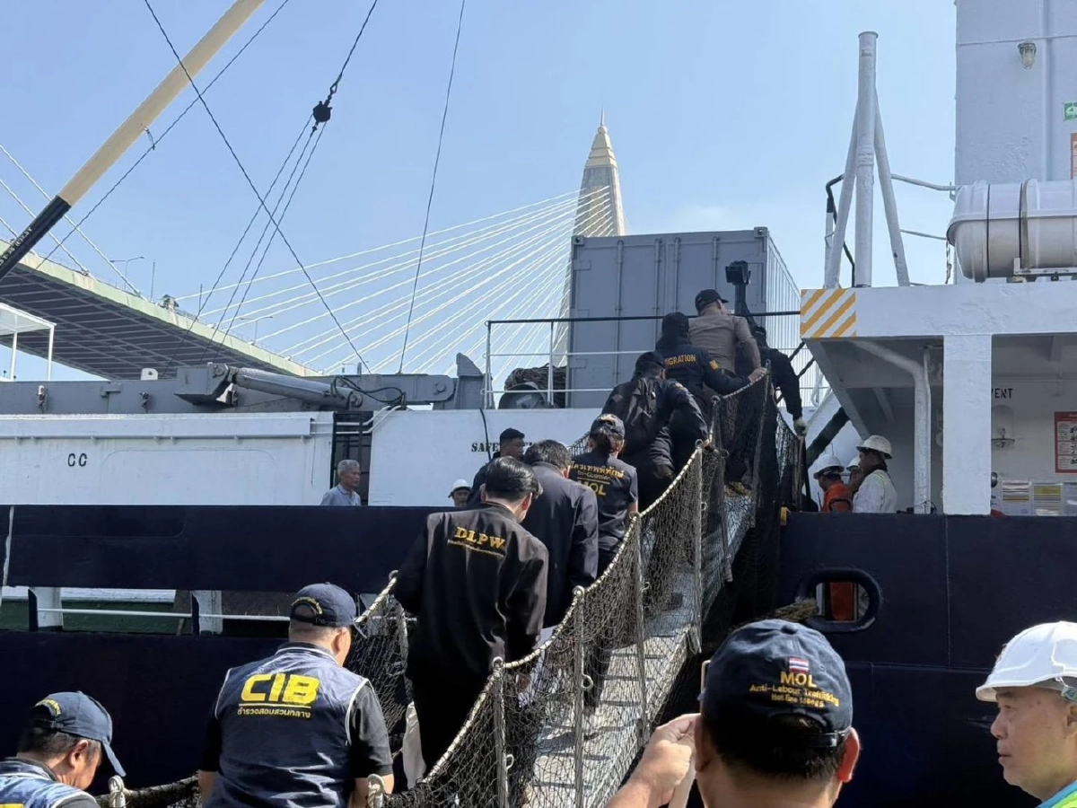 ตร.เข้ม ตรวจเรือประมง-ซีฟู้ดทั่วไทย สกัดค้ามนุษย์ตามมาตรฐานโลก