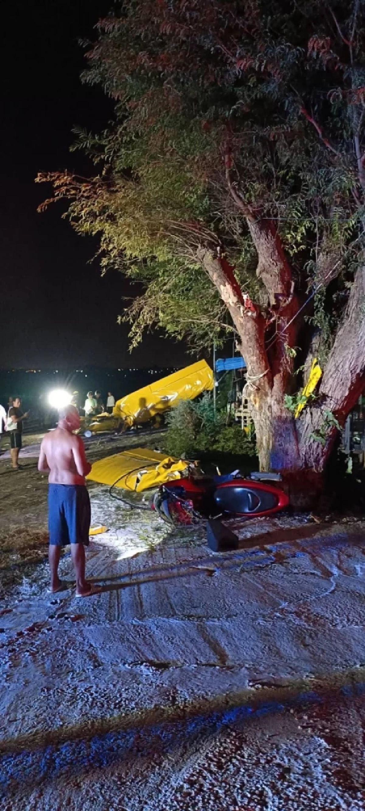 ด่วน เครื่องบินเล็กตกที่พระพุทธบาท จ.สระบุรี บาดเจ็บ 1 ราย