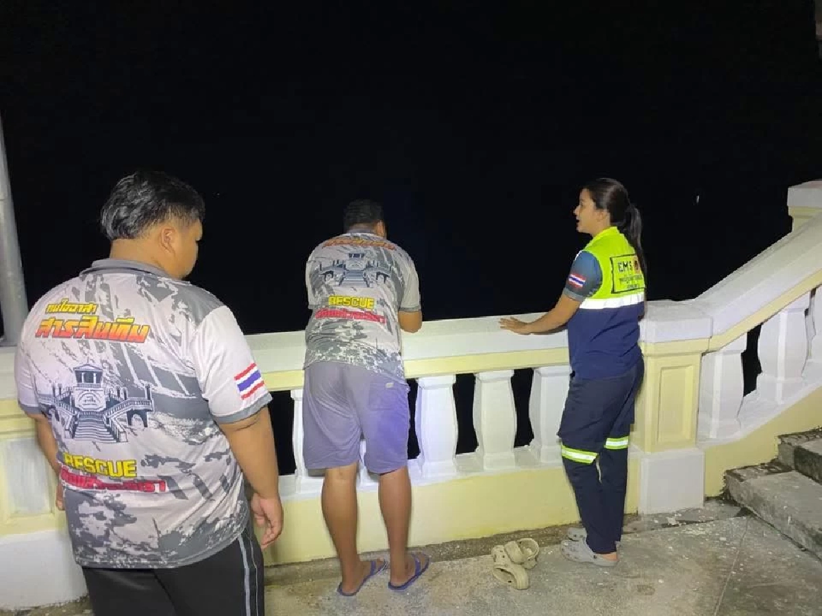 ค้นหาไม่หยุด ครูสาวพลัดตกสะพานสารสิน ฟังคนเห็นเหตุการณ์เล่าตกใจ