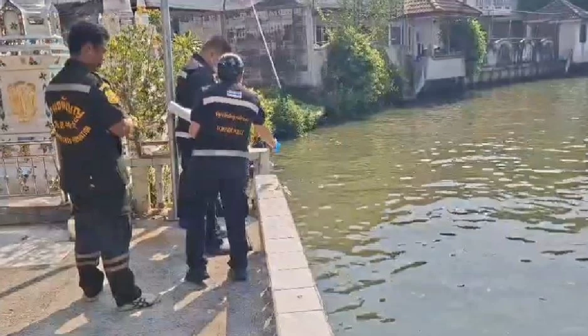 รู้ตัวแล้ว หนุ่มสักลายดับปริศนาลอยคลอง ญาติคาใจเจอพิรุธ