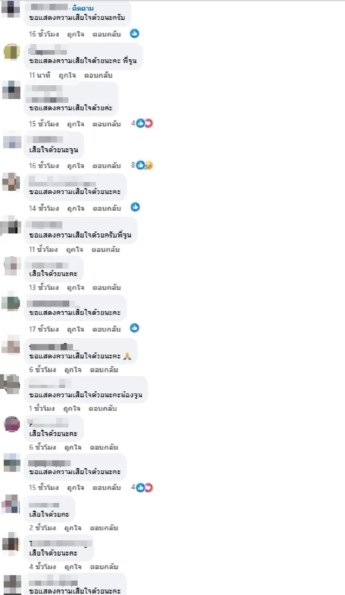 เศร้า "จูน เพ็ญชุลี" สูญเสียครั้งใหญ่ อาลัยซึ้ง แฟนๆ แห่ส่งกำลังใจ