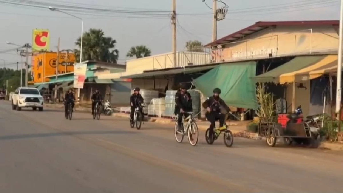 ทพ.12 ปรับกลยุทธ์ปั่นจักรยานลาดตระเวนชายแดนสระแก้ว ลดใช้พลังงาน