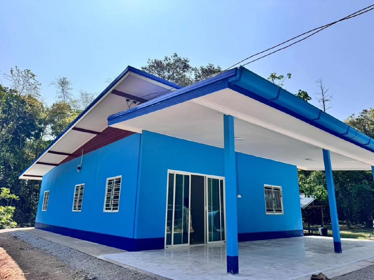 พร้อมเข้าอยู่ เราไม่ทิ้งกัน สร้างบ้านใหม่ให้นักรบปราสาทโดนตวล