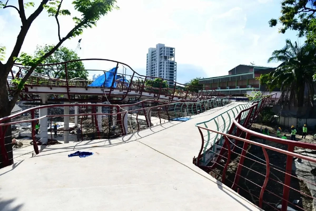 อัปเดตสะพานเขียวคืบหน้า 71% คาดเปิดใช้งานกลางเดือนพฤษภาคม 69
