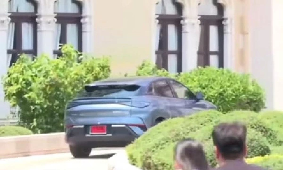 ฮือฮา เปิดทะเบียนป้ายแดง "นายกฯหนู" เปลี่ยนใช้รถEV เลขสวยสะดุดตา