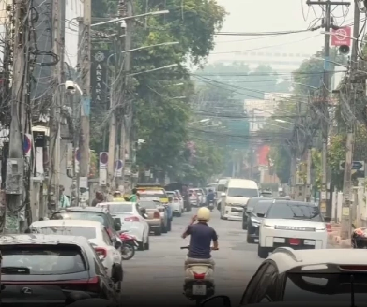 เชียงใหม่จมฝุ่น PM2.5 เข้าสู่วันที่ 9 พบจุดความร้อนพุ่ง 168 จุด
