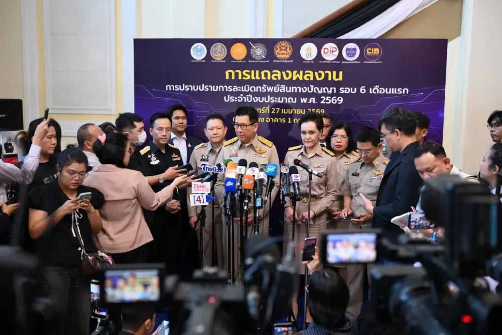 รัฐบาลผนึก “เศรษฐกิจ-ความมั่นคง-ยุติธรรม” ปราบสินค้าละเมิดฯ 6 เดือน ยึดกว่า 1.3 ล้านชิ้น