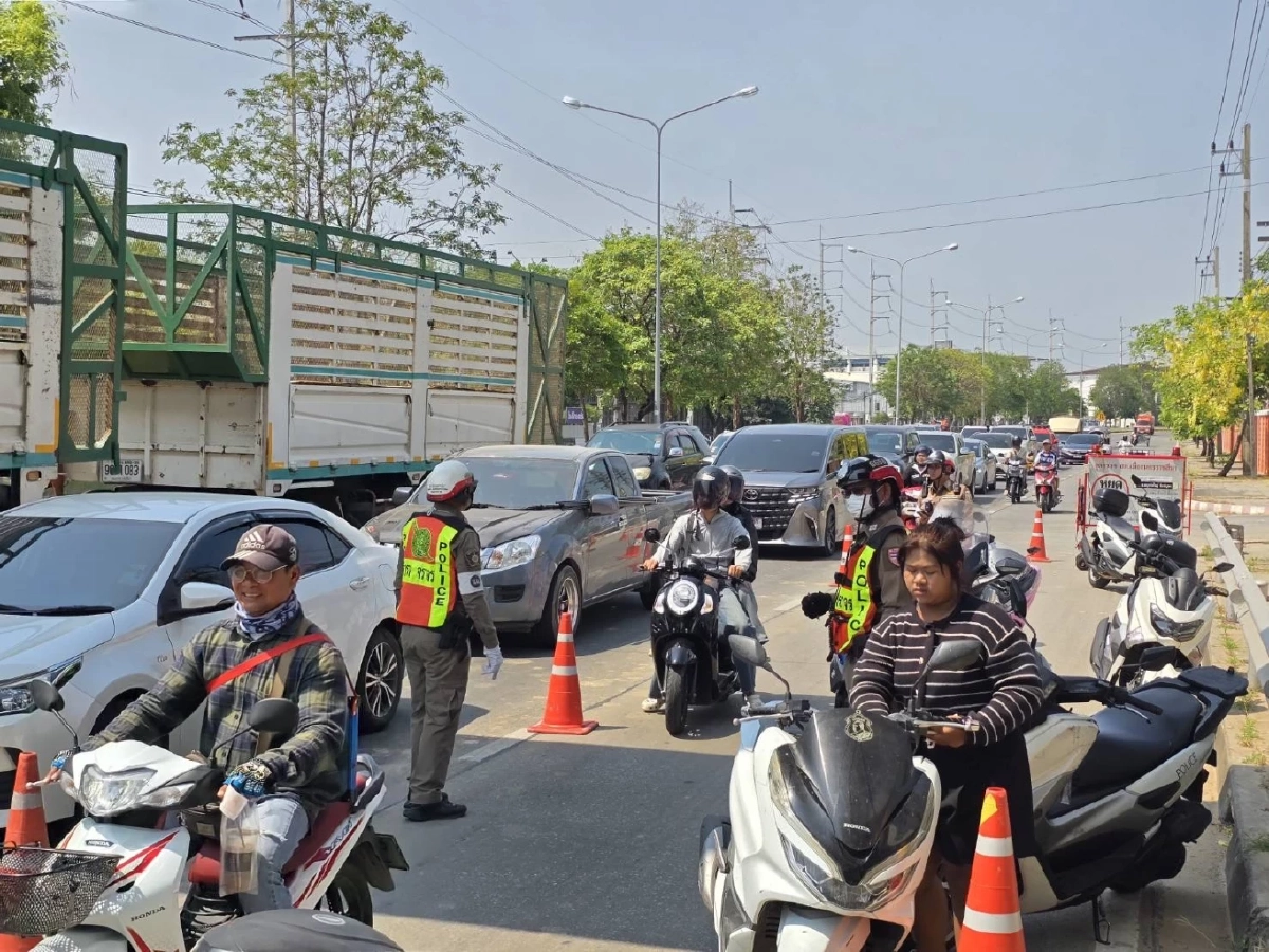 ตร.โคราชกวดขันวินัยจราจรวันแรก จับปรับจริง 10 ข้อหาหลัก