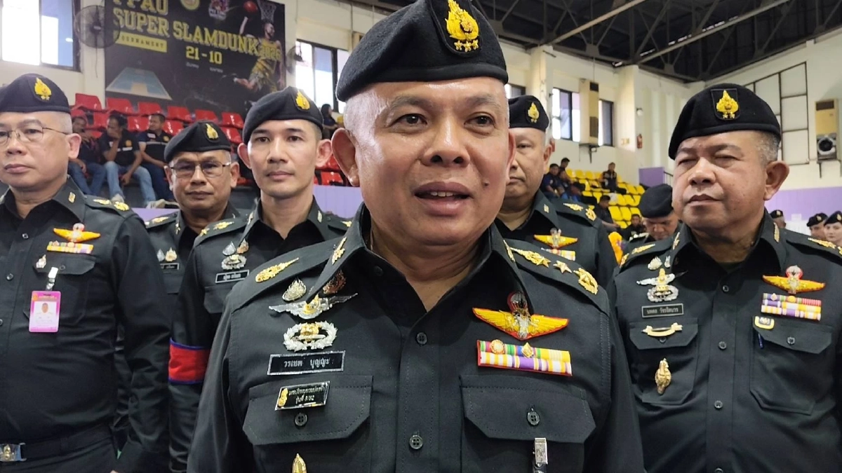 แม่ทัพภาคที่ 3 ตรวจเยี่ยมเกณฑ์ทหารพิษณุโลก ยอดสมัครใจพุ่ง 80%