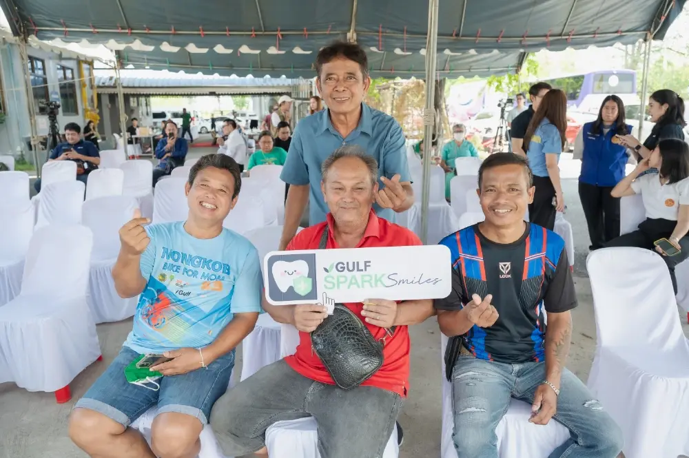 GULF Sparks Smiles  ปี 6 เคลื่อนหน่วยทันตกรรมฟรีสู่ภูมิภาค อ.กบินทร์บุรี จ.ปราจีนบุรี 6 – 7 พ.ค.นี้