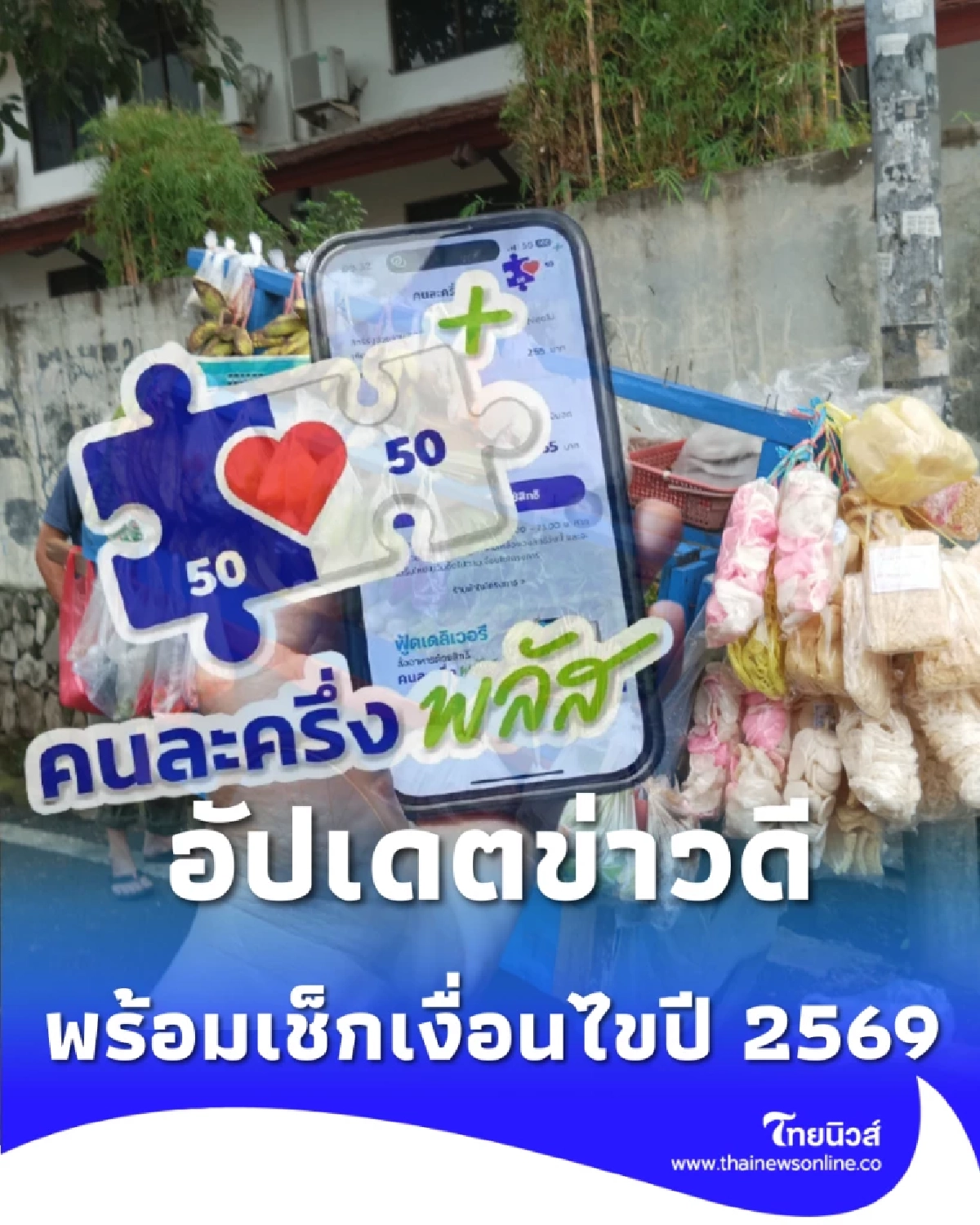 เตรียมตัวให้พร้อม คนละครึ่งเฟส 2 แจก 2,000 บาท เริ่มหลัง 30 เม.ย. นี้