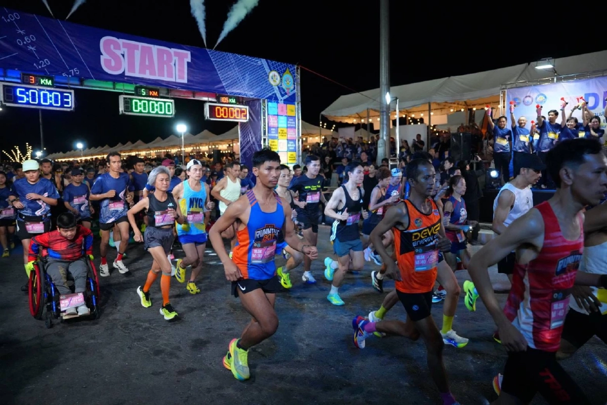 เปิดฉากยิ่งใหญ่! "DPT Mini Marathon 2026" ขนทัพนักวิ่งกว่า 4,200 คน บุกแลนด์มาร์ก สะพานชลมารควิถี