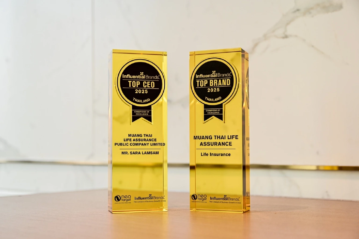 เมืองไทยประกันชีวิต คว้า 2 รางวัล 2025 ASIA CEO SUMMIT & AWARD CEREMONY