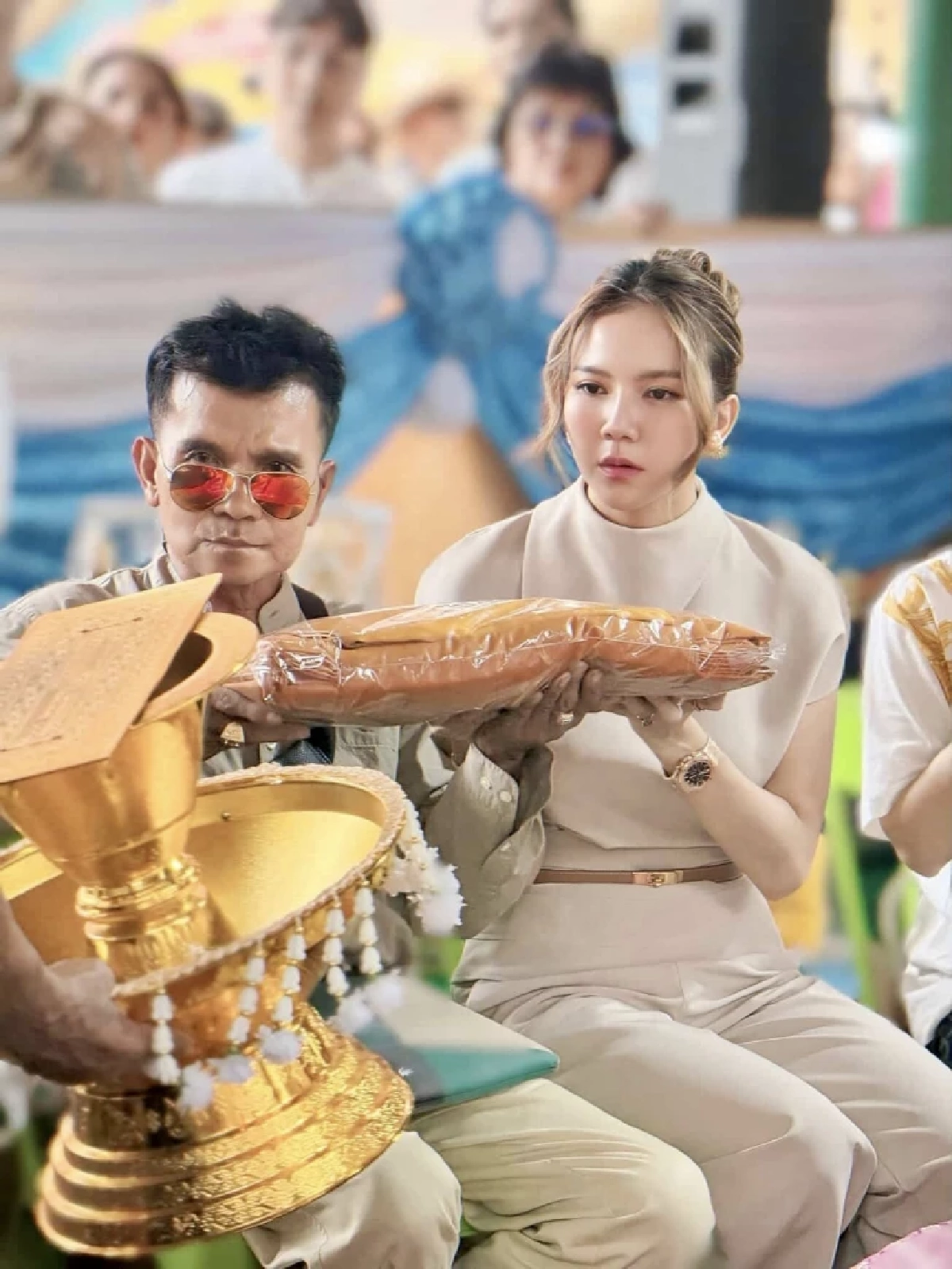 แฟนคลับเฮ เลขพ่อประดิษฐ ให้โชค จ๊ะ นงผณี ยกพ่อเป็นต้นแบบผู้ให้