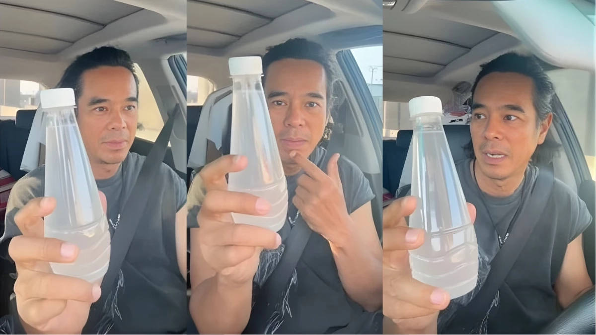 “อ่ำ อัมรินทร์” เจอน้ำมะพร้าว  ทำจากน้ำบาดาล วอนหาที่ตรวจสอบ