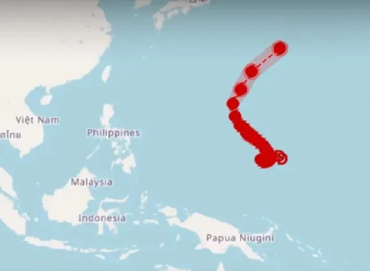 ซูเปอร์ไต้ฝุ่นซินลากูทวีความรุนแรง เตือนไทยรับมือพายุฤดูร้อน