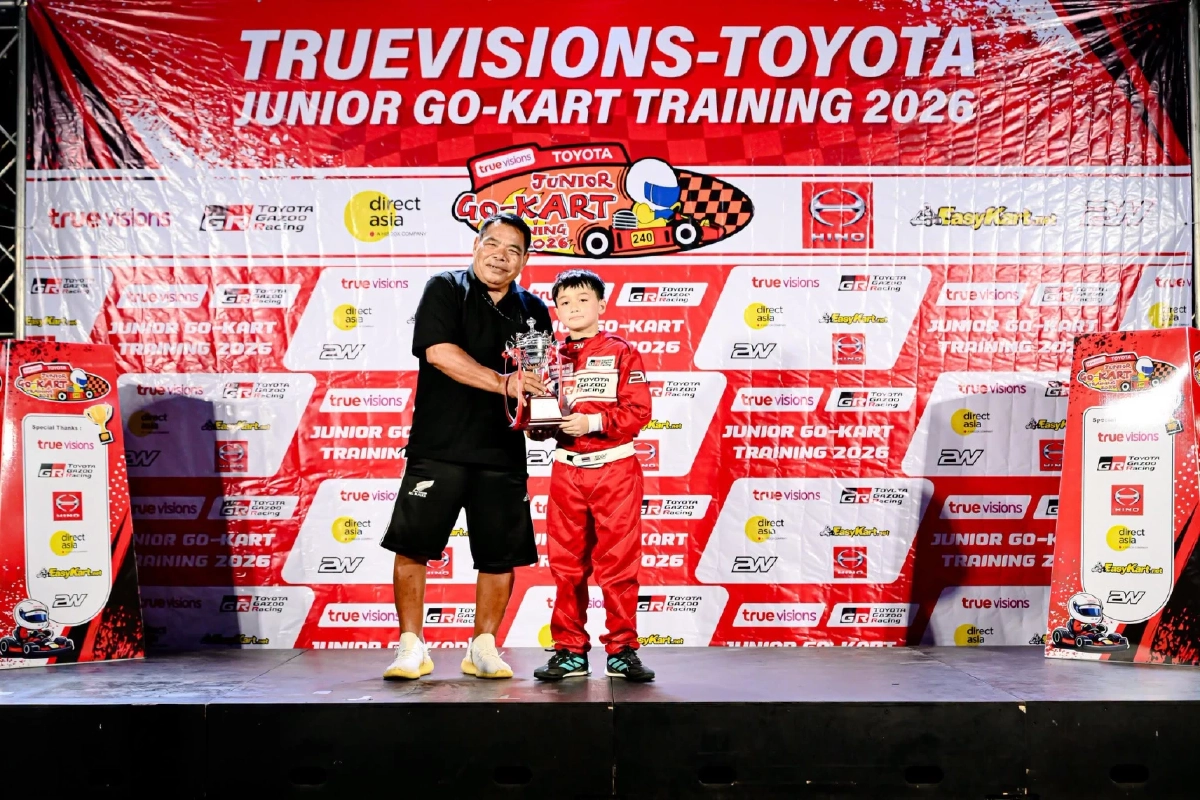 ภูมิใจทั้งบ้าน พายุ  โชว์ฝีมือสนามแข่ง คว้ารางวัลสุดเท่