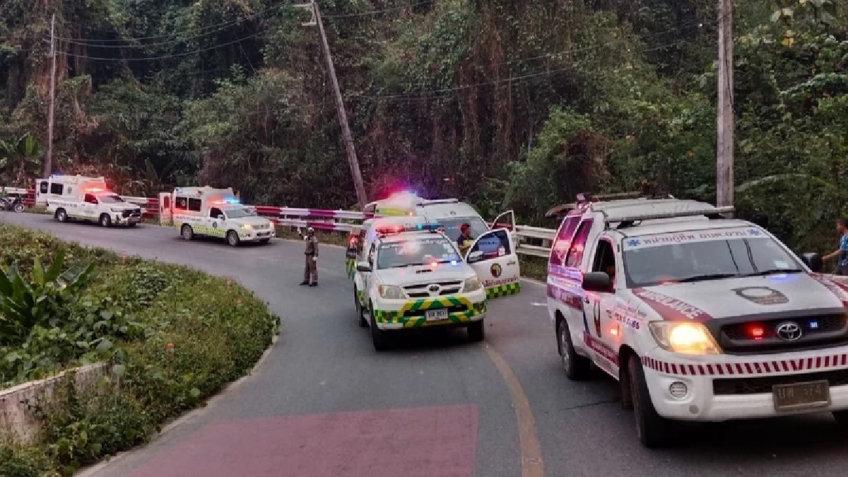 สลดหมู่ 8 ศพ แหกโค้งห้วยเย็น ทางหลวงปัว–บ่อเกลือ เจ็บระนาว 11 ราย