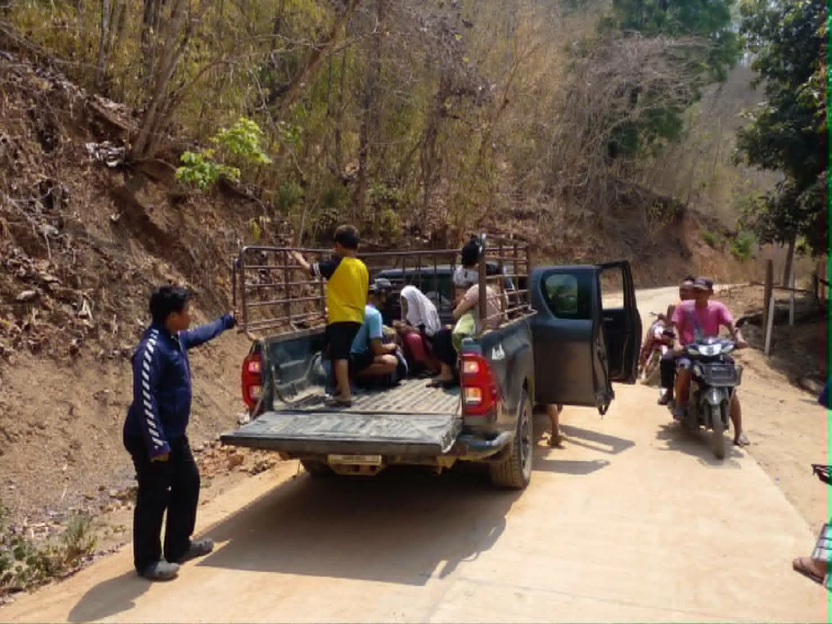 ผบ.ฉก.ทพ.36 ลงพื้นที่ระเบิดเมียนมา ตกชายแดนแม่ฮ่องสอน