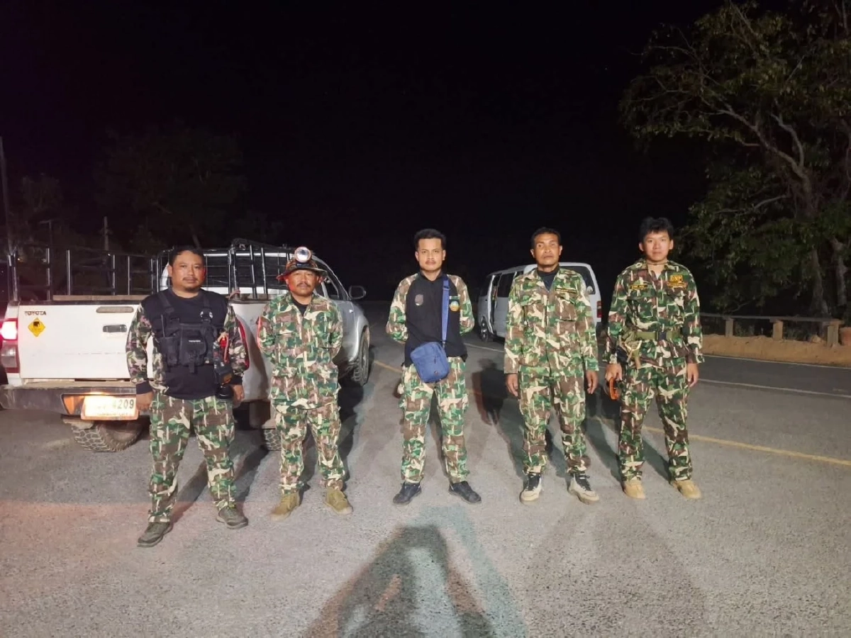 ระทึก! เจ้าด้วนลานฮอ บุกวังน้ำเขียว จนท. ล้อมคืนป่าสำเร็จ