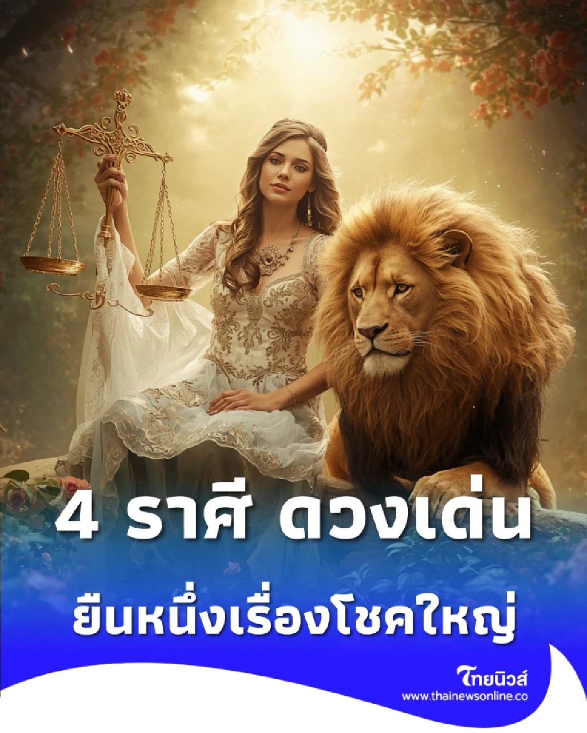 เปิดดวง 4 ราศี ดวงเด่นหลังสงกรานต์ 69 ยืนหนึ่งเรื่องโชคใหญ่