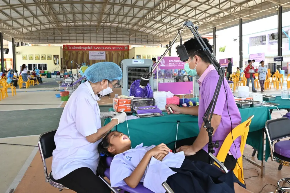 GULF Sparks Smiles  ปี 6 เคลื่อนหน่วยทันตกรรมฟรีสู่ภูมิภาค อ.กบินทร์บุรี จ.ปราจีนบุรี 6 – 7 พ.ค.นี้