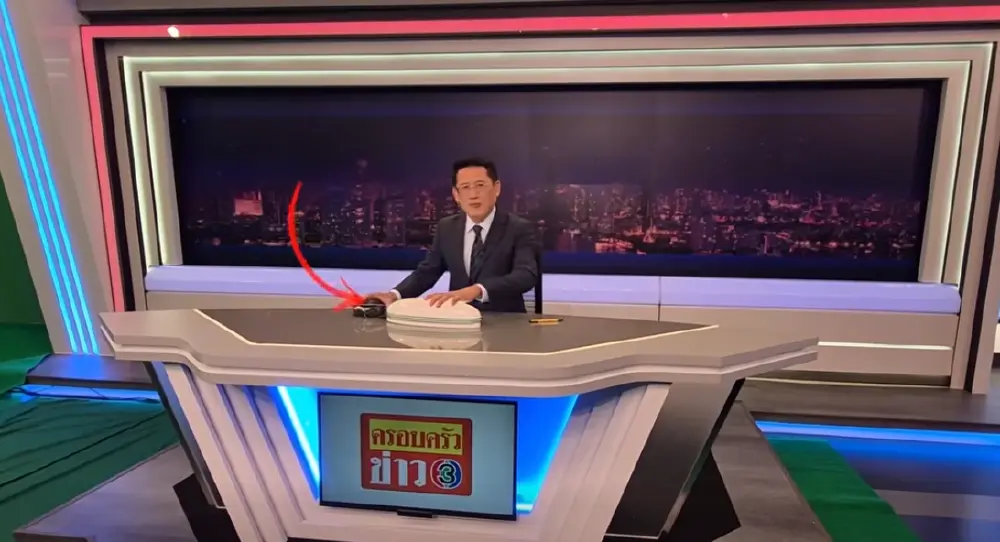 ไม่ธรรมดา “กิตติ สิงหาปัด” เผยความลับบนโต๊ะอ่านข่าว มีใช้คนเดียวในไทย
