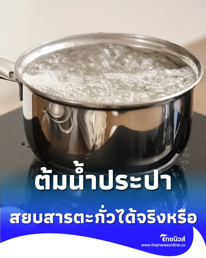 ต้มน้ำประปา สยบสารตะกั่วได้จริงหรือ เปิดข้อมูลที่หลายคนเข้าใจผิดมาตลอด