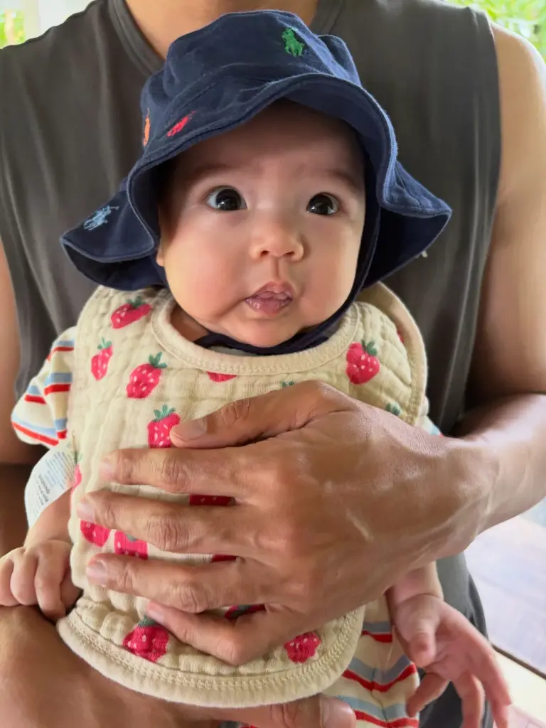 ลูกสาวพ่อกอล์ฟ อนุวัฒน์ ฉายแววสวย ถอดแบบคุณพ่อมาเต็มๆ