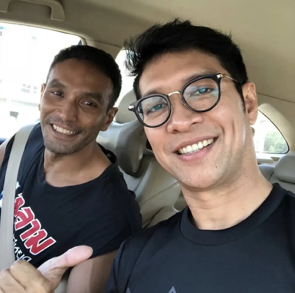 "หนุ่ม คงกะพัน" เปิดภาพล่าสุดลูกชายเพื่อนรัก สูงจนจำแทบไม่ได้