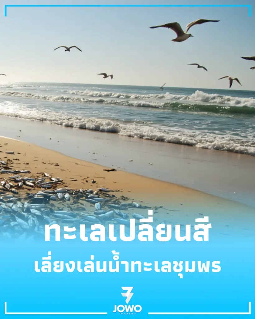 เลี่ยงเล่นน้ำทะเลชุมพร หลังพบ ปลาเกยหาด สรุปเกิดจากอะไร