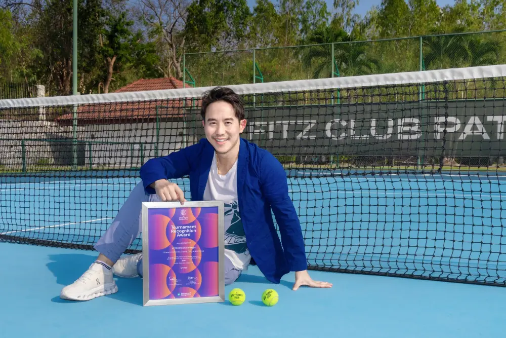 "ฟิตซ์คลับพัทยา" สร้างชื่อเสียงระดับโลก คว้ารางวัล ITF Masters Star Tournament Recognition Award
