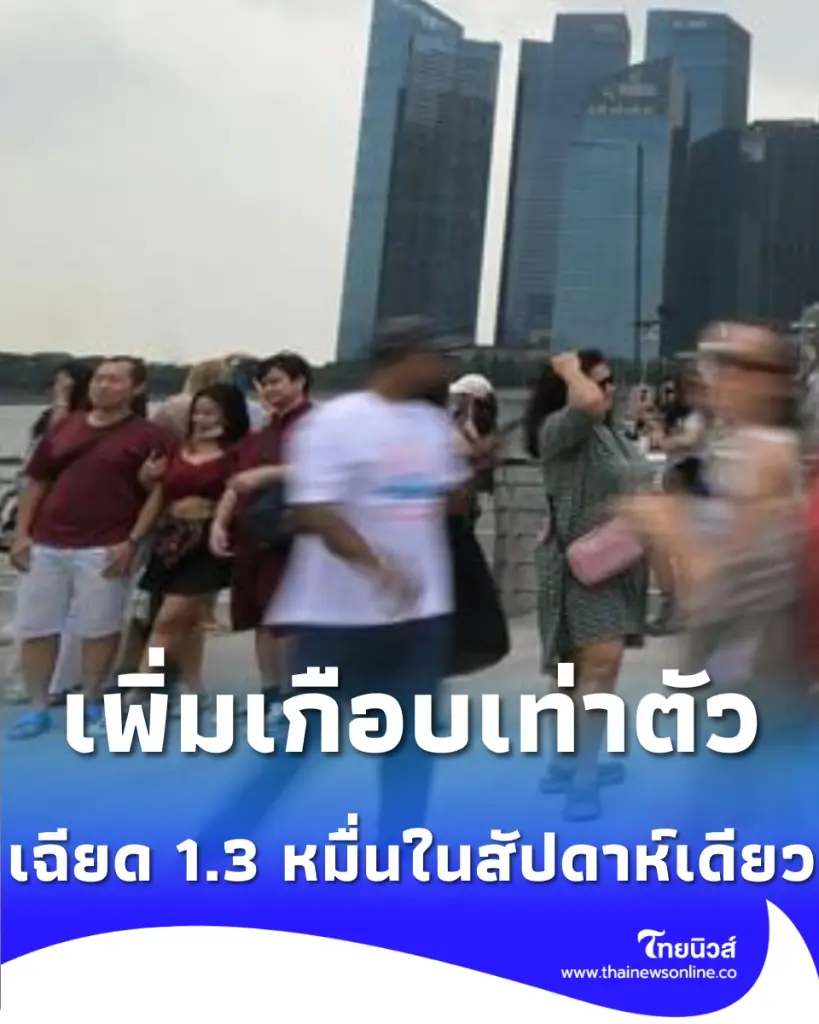 สิงคโปร์เตือน ยอดป่วย ไวรัสทางเดินหายใจ เฉียด 1.3 หมื่นรายในสัปดาห์เดียว