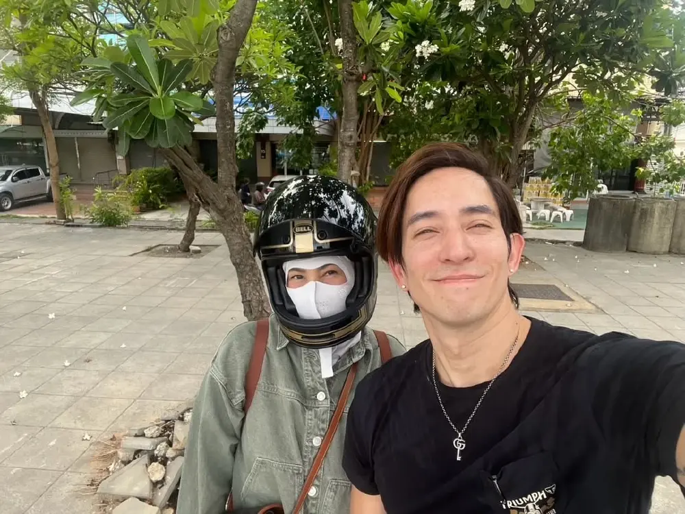 พอแข็งแรงก็ลำบากเลย  นุ่น รมิดา โพสต์ภาพคู่สามี พาออกทริป 