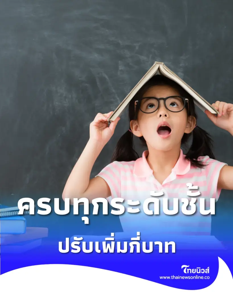 เงินอุดหนุนรายหัวปี 69 ครบทุกระดับชั้น รัฐจ่ายเพิ่มช่วยลดภาระผู้ปกครอง