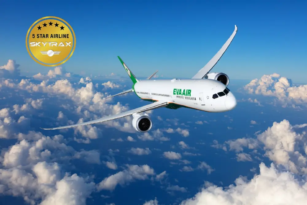EVA Air ได้รับรองมาตรฐานสายการบินระดับ 5 ดาว จาก SKYTRAX ต่อเนื่องเป็นปีที่ 11