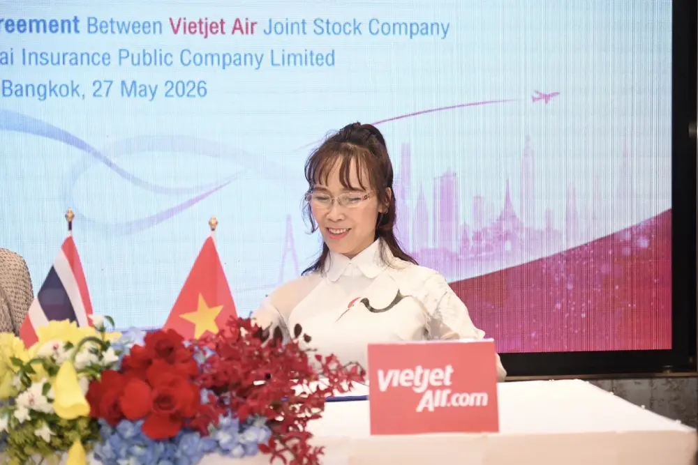 เมืองไทยประกันภัย ผนึก Vietjet Group ปั้นพันธมิตร ธุรกิจ ฟุตบอล ไทย-เวียดนาม