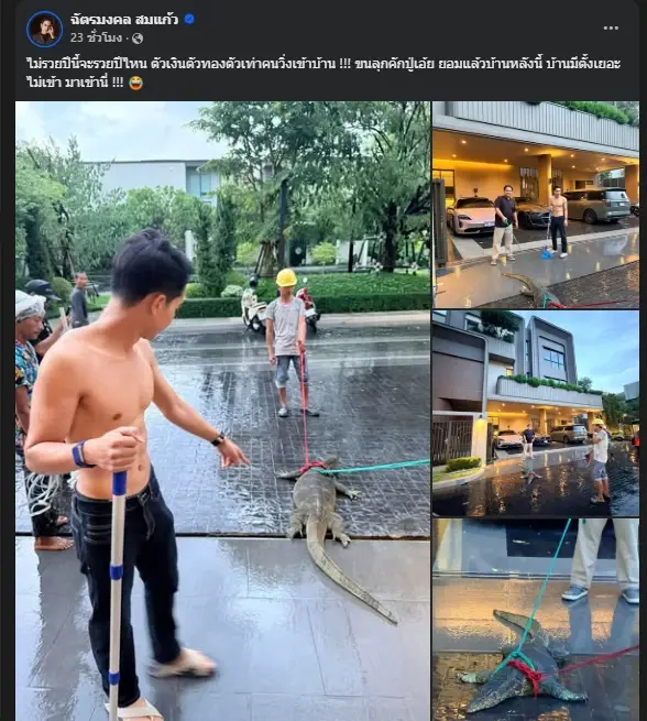 ส่องเลขบ้าน  "เจนนี่ - ยิว" ตัวเงินตัวทองยักษ์บุก เชื่อมาให้โชค
