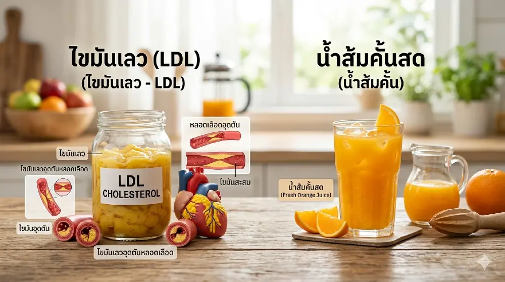 วิจัยชี้  เครื่องดื่มแก้วโปรดทุกวัย มีฤทธิ์ทลายคอเลสเตอรอล