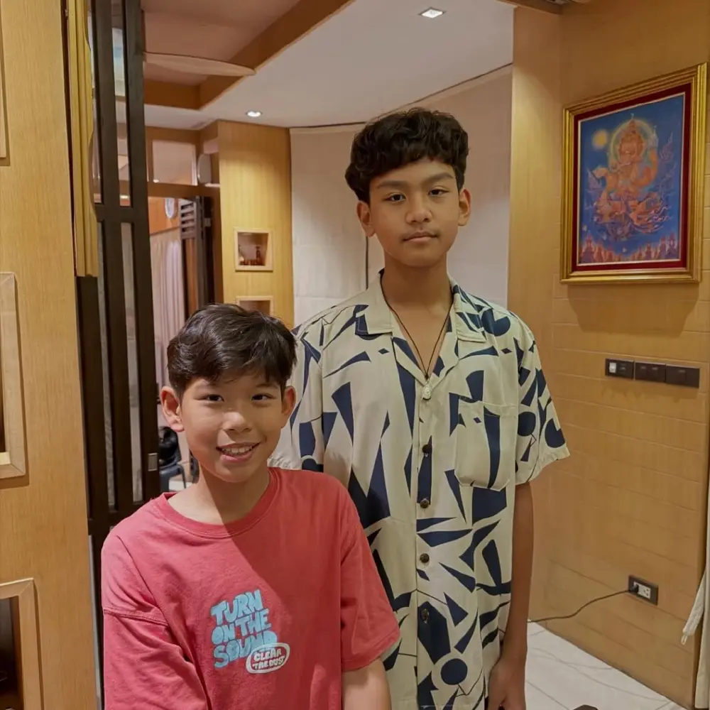 "หนุ่ม คงกะพัน" เปิดภาพล่าสุดลูกชายเพื่อนรัก สูงจนจำแทบไม่ได้