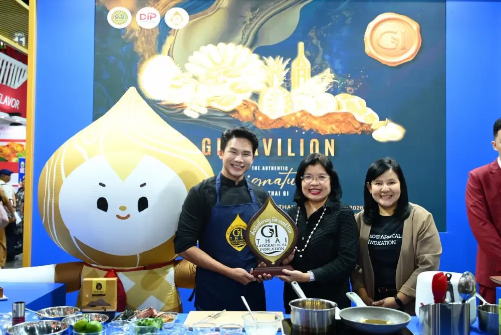 กรมทรัพย์สินทางปัญญา ปลื้ม GI ไทย โชว์ศักยภาพ THAIFEX 2026 กวาดยอดเจรจาซื้อขายกว่า 778 ล้าน