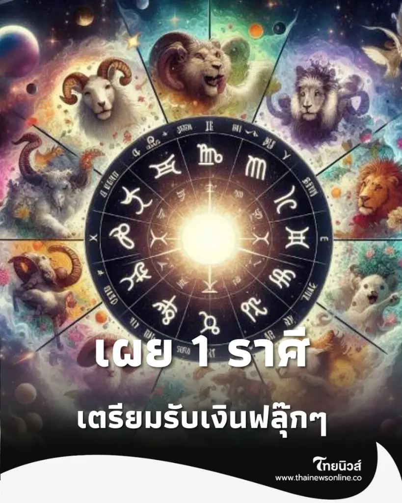 ดวงครึ่งปีหลัง 2569 เผย 1 ราศี เตรียมรับเงินฟลุ๊กๆ แบบไม่คาดฝัน