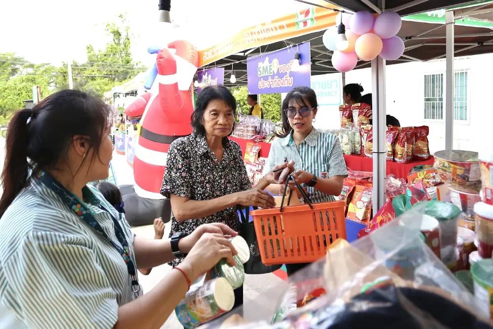 "เซเว่น อีเลฟเว่น" เปิดตลาดนัดฟรี ช่วย SME ไทย โมเดลใหม่กระตุ้นเศรษฐกิจฐานราก-ลดค่าครองชีพ