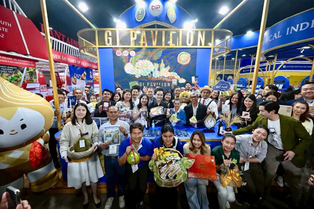 กรมทรัพย์สินทางปัญญา ปลื้ม GI ไทย โชว์ศักยภาพ THAIFEX 2026 กวาดยอดเจรจาซื้อขายกว่า 778 ล้าน