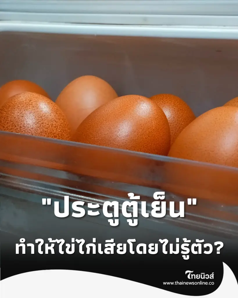  ทำไม ประตูตู้เย็น คือที่ที่แย่ที่สุดสำหรับ ไข่ไก่