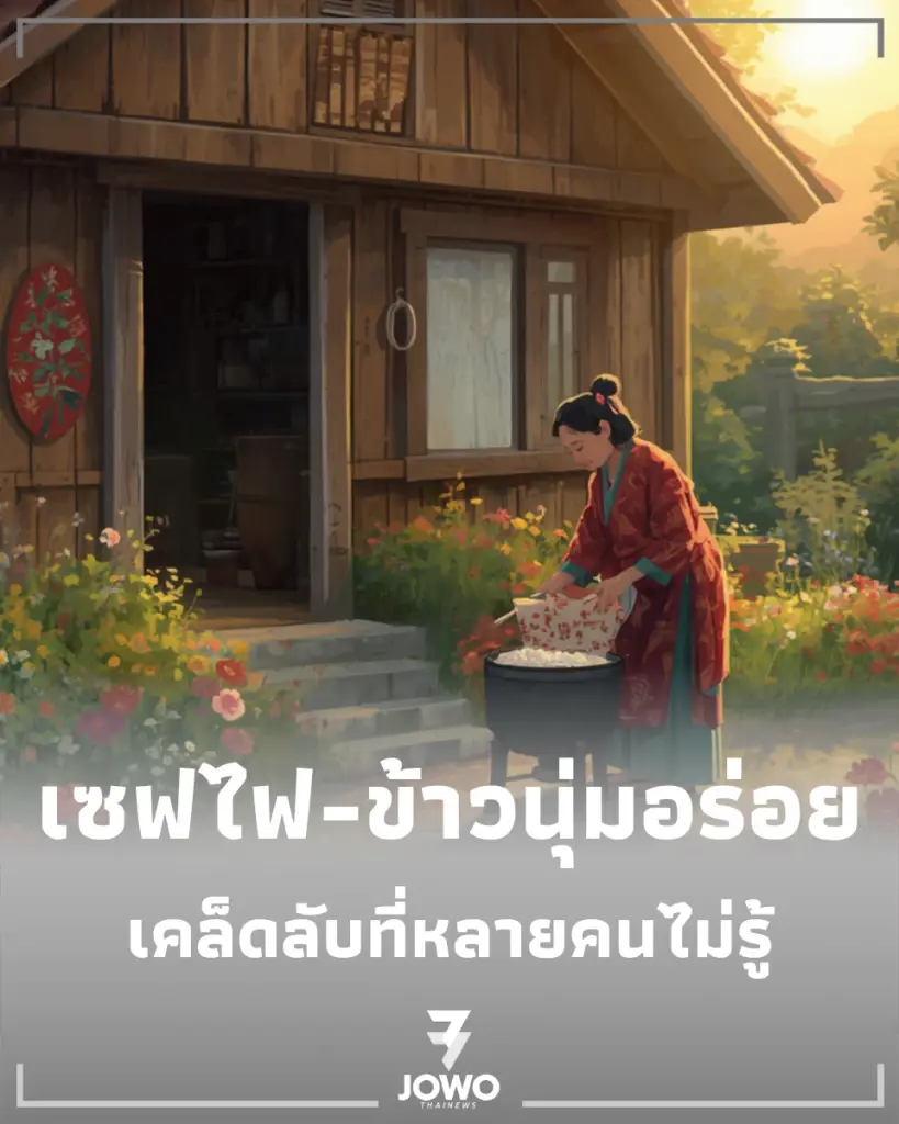 แม่บ้านรุ่นเก๋าใช้ผ้าคลุมหม้อหุงข้าว ประหยัดไฟได้จริงหรือ
