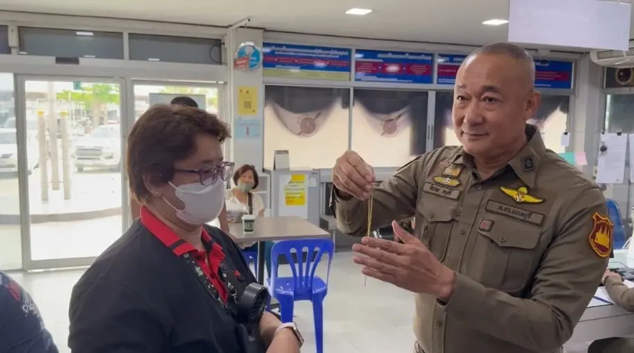 โจรวิ่งราวสร้อยทองบางใหญ่ พบเป็นรายเดียวกับบางบัวทอง