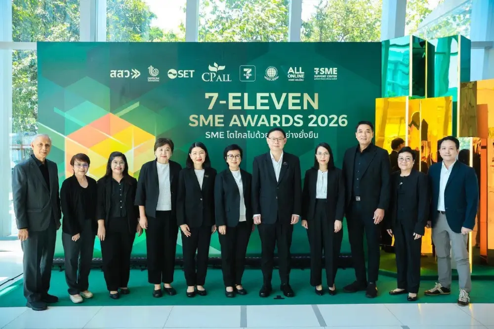 เปิดโผ "21 SME ดาวเด่นแห่งปี"! คว้ารางวัล "7-ELEVEN SME AWARDS 2026"