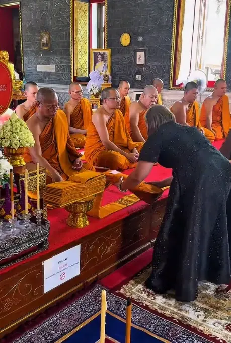 คิดถึงหลานเป็นที่สุด "ม.ล.น้ำผึ้ง" ถวายอาลัย "เจ้าฟ้าพัชรกิติยาภาฯ"