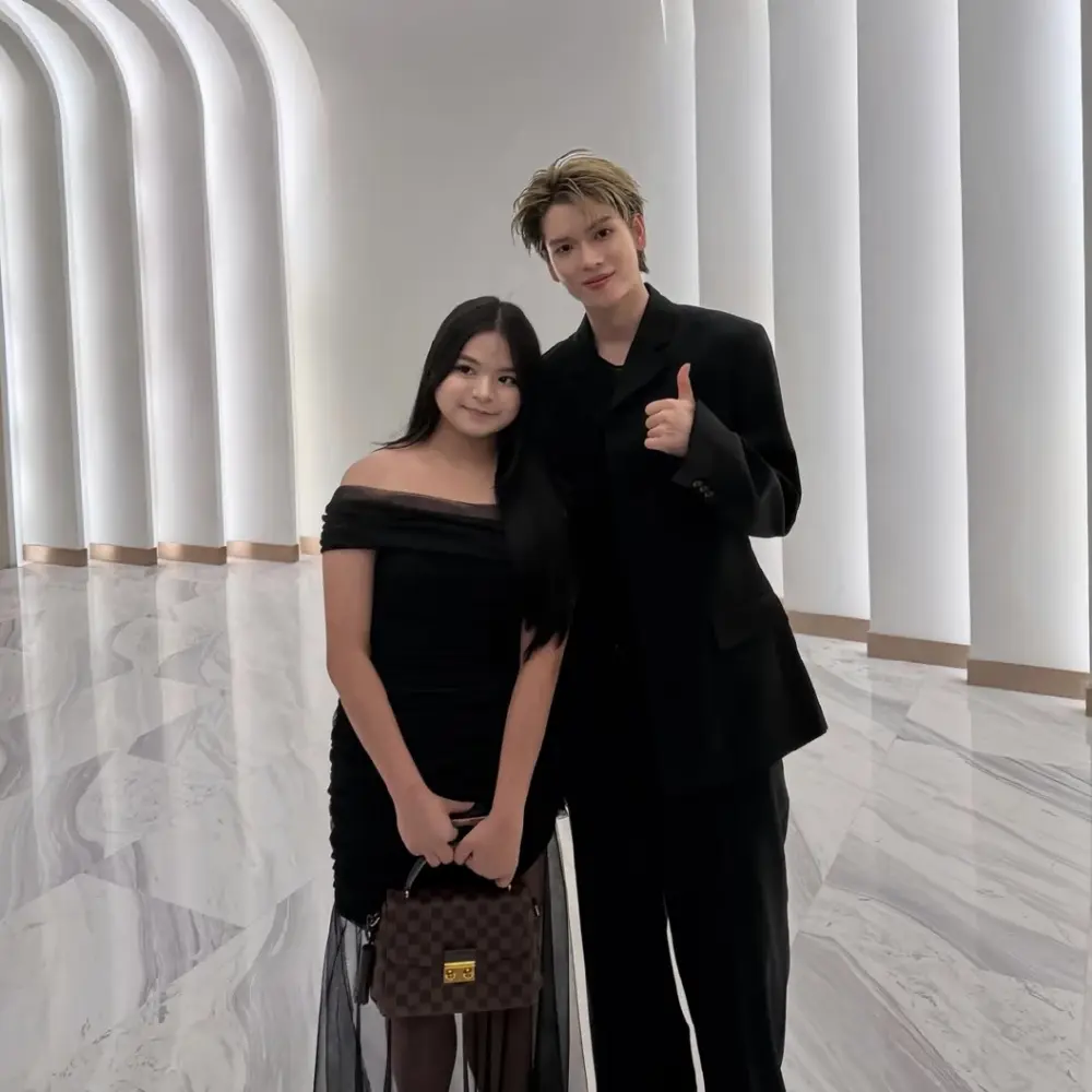 วันเฉลิม-น้องอ้อย  จากละครทองเนื้อเก้า  มาเจอกันในรอบหลายปี  